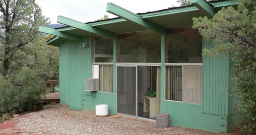 Guest house before